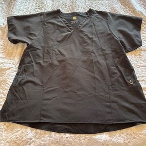 WonderWink Women's Charcoal V-Neck scrub